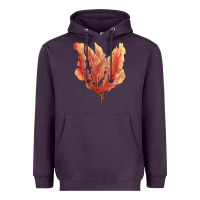 Plum pink venus fan sea coral Heavyweight Hoodie - LillyAllenDesigns