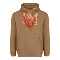 Toasted Coconut pink venus fan sea coral Heavyweight Hoodie - LillyAllenDesigns