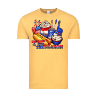 Vintage Mustard tis the season billie wilder Vintage Tee - texasbilliewilder