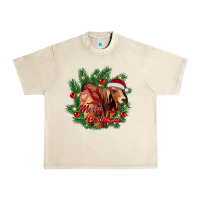 Sandshell merry Christmas brahman bull Urban Heavy Tee - RanaPortraitStore