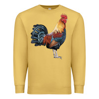 Antique Gold New Hampshire Red Rooster Premium Sweatshirt - LillyAllenDesigns