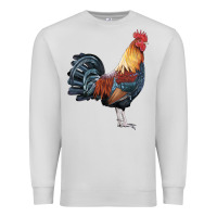 Dove Grey New Hampshire Red Rooster Premium Sweatshirt - LillyAllenDesigns
