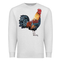 Oatmeal Heather New Hampshire Red Rooster Premium Sweatshirt - LillyAllenDesigns