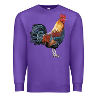 Purple New Hampshire Red Rooster Premium Sweatshirt - LillyAllenDesigns