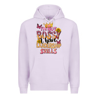 Lilac im not bossy i just have leadership skills Premium Hoodie - NancyCooperArtShop