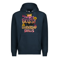 Navy im not bossy i just have leadership skills Premium Hoodie - NancyCooperArtShop