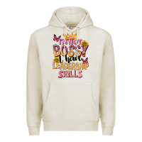 Oatmeal Heather im not bossy i just have leadership skills Premium Hoodie - NancyCooperArtShop