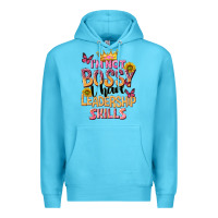 Ocean Blue im not bossy i just have leadership skills Premium Hoodie - NancyCooperArtShop