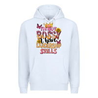 White im not bossy i just have leadership skills Premium Hoodie - NancyCooperArtShop