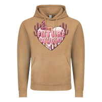 Vintage Camel future cowgirl Vintage Hoodie - MaliasSmallBusiness