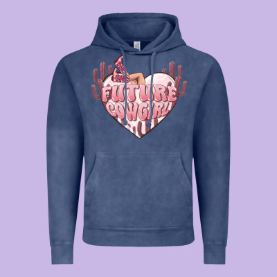 Vintage Hoodie future cowgirl