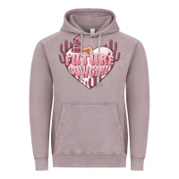 Vintage Zinc future cowgirl Vintage Hoodie - MaliasSmallBusiness