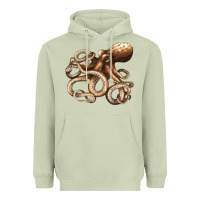 Matcha octopus Heavyweight Hoodie - LillyAllenDesigns