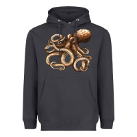 Smoke octopus Heavyweight Hoodie - LillyAllenDesigns