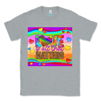 Heather Grey love is all that matters Classic Tee - HRA Design Shop