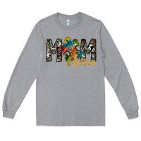 Heather Grey mom autism Long Sleeve Tee - SublimationCraftShop