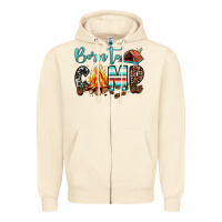 Sandshell born to camp Zipper Hoodie - JahusDesignShop