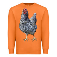 Carrot Dominique Chicken Premium Sweatshirt - LillyAllenDesigns