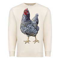 Sandshell Dominique Chicken Premium Sweatshirt - LillyAllenDesigns