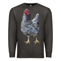 Smoke Dominique Chicken Premium Sweatshirt - LillyAllenDesigns