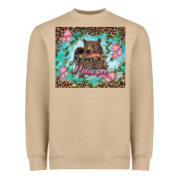 Mushroom mama bear haunting fish floral Heavyweight Sweatshirt - RanaPortraitStore