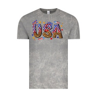 Cloud Rock usa 4th of july bw Vintage Tee - texasbilliewilder