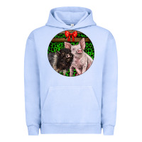 Pigment Grape Ice christmas pig Urban Hoodie - LillyAllenDesigns