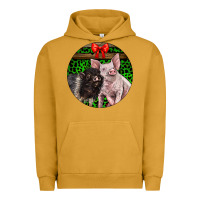 Pigment Peanut Butter christmas pig Urban Hoodie - LillyAllenDesigns