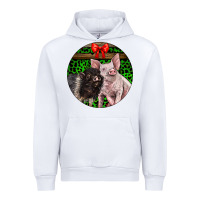 White christmas pig Urban Hoodie - LillyAllenDesigns