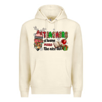 Sandshell teachers always make the nice list Premium Hoodie - MaliasSmallBusiness