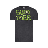 Vintage Black summer kiwi Vintage Tee - BarkalooDesign
