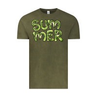 Vintage Olive summer kiwi Vintage Tee - BarkalooDesign