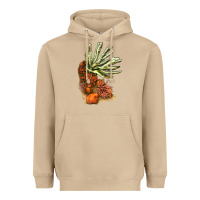 Mushroom Coral Reef Heavyweight Hoodie - LillyAllenDesigns