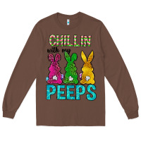 Chestnut Chillin with my peeps Ester Day Long Sleeve Tee - Neo Western