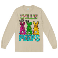 Mushroom Chillin with my peeps Ester Day Long Sleeve Tee - Neo Western