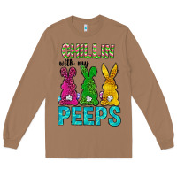 Toasted Coconut Chillin with my peeps Ester Day Long Sleeve Tee - Neo Western