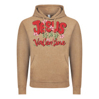 Vintage Coffee jesus is my valentine Vintage Hoodie - MaliasSmallBusiness