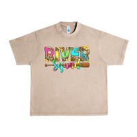 French Oak river squad with leopard Urban Heavy Tee - texasbilliewilder