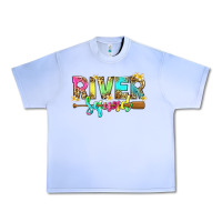 Grape Ice river squad with leopard Urban Heavy Tee - texasbilliewilder