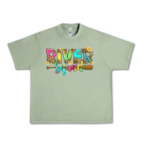 Oil Green river squad with leopard Urban Heavy Tee - texasbilliewilder