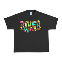 Pigment Black river squad with leopard Urban Heavy Tee - texasbilliewilder