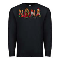 Black nana claus lady of guadalupe Premium Sweatshirt - Jasminsmagicworld