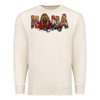 Sandshell nana claus lady of guadalupe Premium Sweatshirt - Jasminsmagicworld