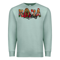 Seafoam nana claus lady of guadalupe Premium Sweatshirt - Jasminsmagicworld