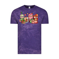 Cloud Purple strawberry farm fresh coffee cups Vintage Tee - Zillion Design Studio