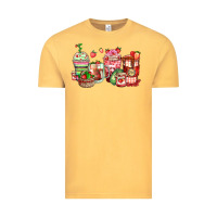 Vintage Mustard strawberry farm fresh coffee cups Vintage Tee - Zillion Design Studio