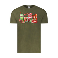 Vintage Olive strawberry farm fresh coffee cups Vintage Tee - Zillion Design Studio