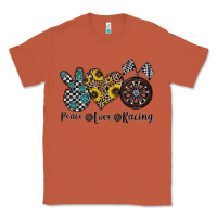Copper peace love racing Classic Tee - CowhideDigitalArt