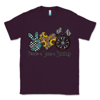 Plum peace love racing Classic Tee - CowhideDigitalArt