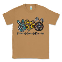 Toasted Coconut peace love racing Classic Tee - CowhideDigitalArt